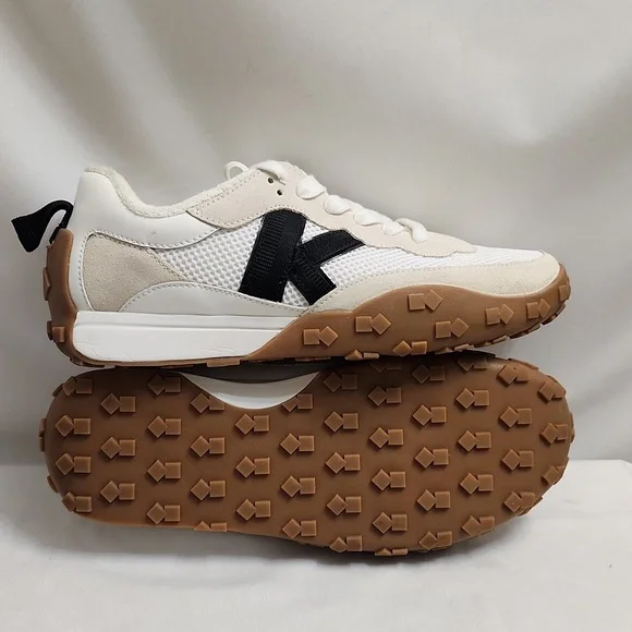 Kate Spade New York K As In Kate Leather Terry Cloth Sneakers (W Size 9) - Picture 5 of 13